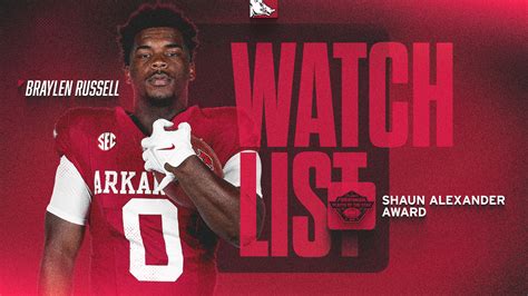 Russell Named to Shaun Alexander Freshman of the Year Award Watch List ...
