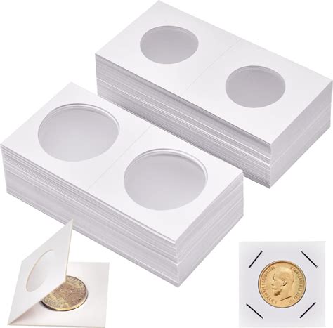 Amazon.com : Boen 40mm Coin Flips 300Pcs Coin Holders for Colletors The ...