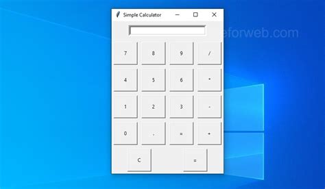 Calculator Python 的图像结果