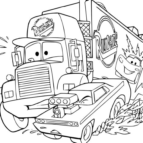 Lightning Mcqueen coloring pages - Free coloring pages