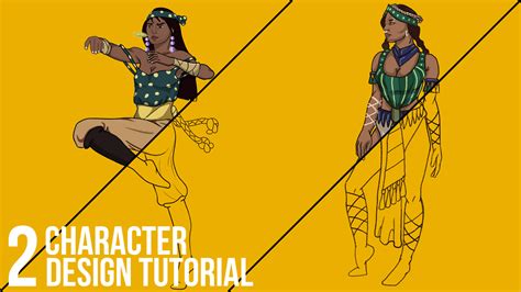 2D Character Design Tutorial 的图像结果
