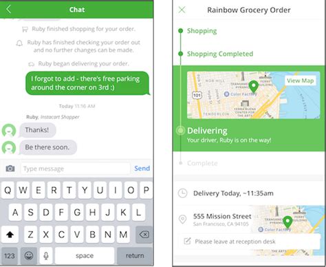 Instacart Help Center - Tracking your order and delivery