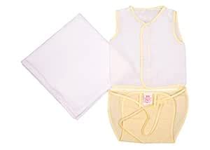 Baby Joy New Just Born Jhabla/Zabla, Cotton Cloth nadi Diaper and ...