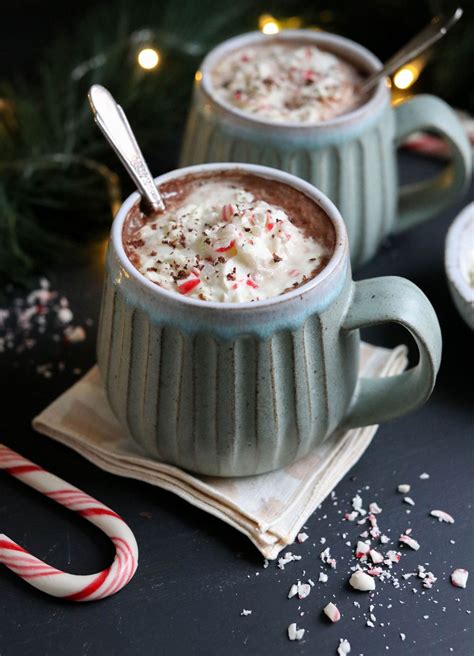 Peppermint Hot Chocolate Slow Cooker Peppermint White Hot Chocolate