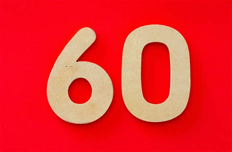60 Number · Free Stock Photo