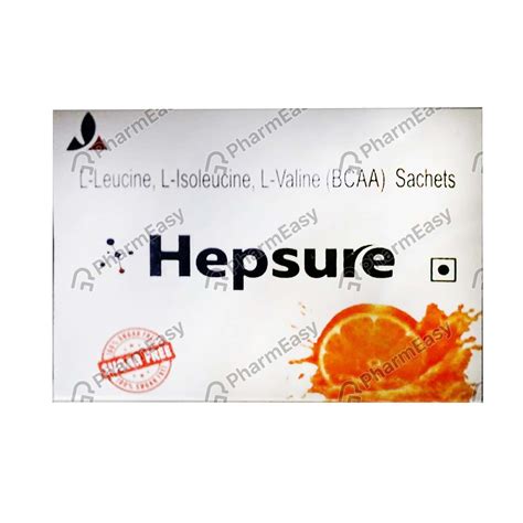 Hepsure Orange Flavour Sf Sachet 10gm: Uses, Side Effects, Price ...