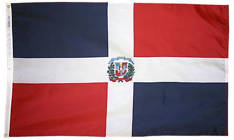 Annin Flagmakers Model 192259 Dominion Republic Flag 3x5 ft. Nylon ...