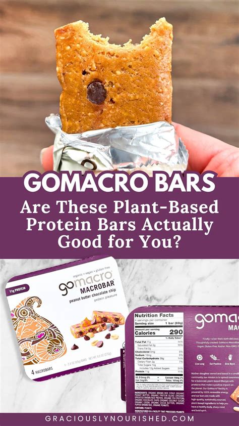 Dietitian Answers: Are GoMacro Bars Healthy? - Graciously Nourished