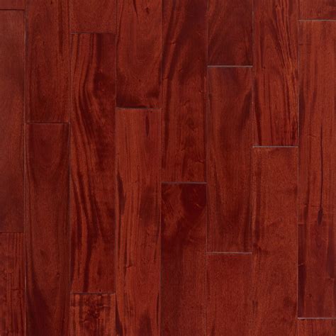 Cherry II Mahogany Smooth Solid Hardwood | Floor and Decor