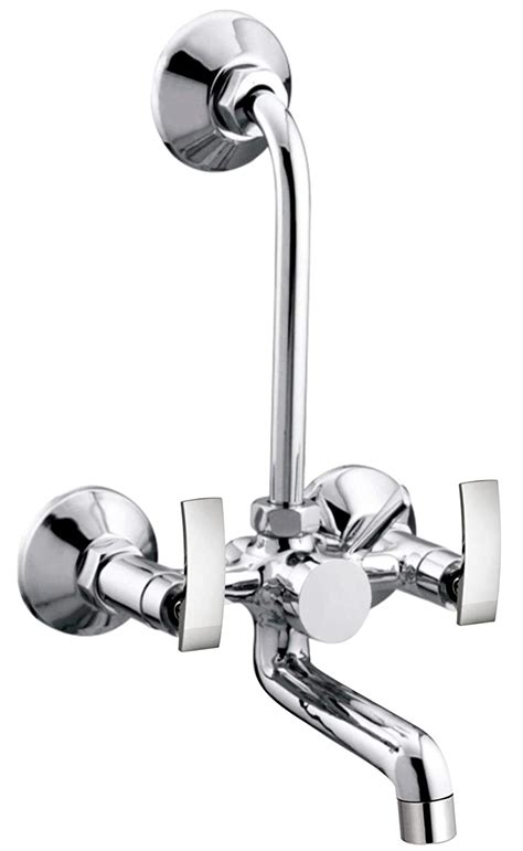 DRIZZLE Soft Wall Mixer 2in1 Tap Brass/Bathroom Water Mixture Faucet ...