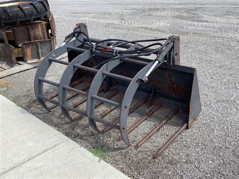 Skid Loader Grapple Bucket | Agriculture | BigIron