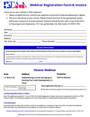 Image result for Webinar Registration Form