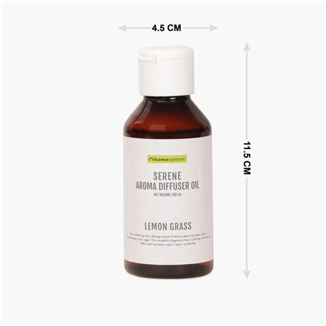 Buy Serene Oil Lemon Grass Aroma Diffuser Oil - 100 ml from Home Centre ...