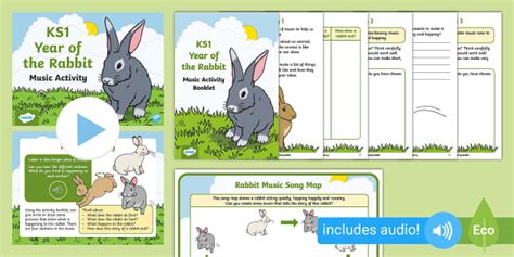 👉 KS1 Year of the Rabbit Music Activity