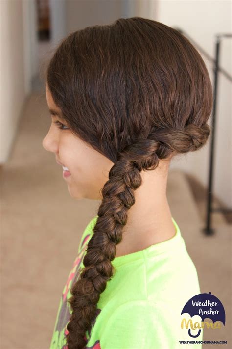 Image result for Dutch Braid Bun Tutorial