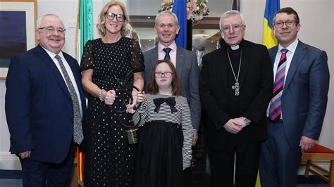 Down syndrome champions receive human dignity Oireachtas Award - The Way