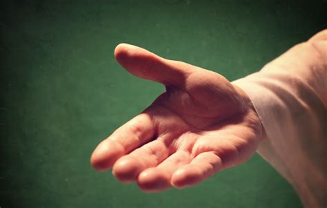 Gods Hand Reaching Out