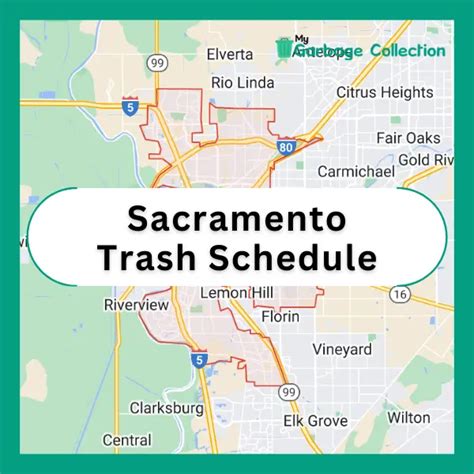 Sacramento Trash Schedule 2025 (Holidays, Recycling & Bulk Pickup) - My ...