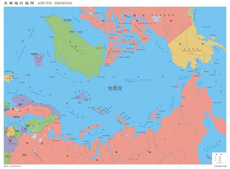 北极地图 的图像结果