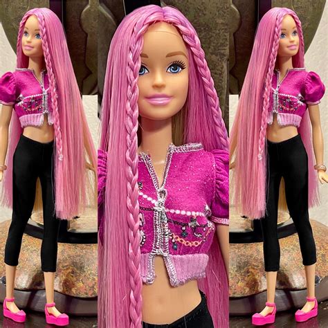 Barbie pink hair online
