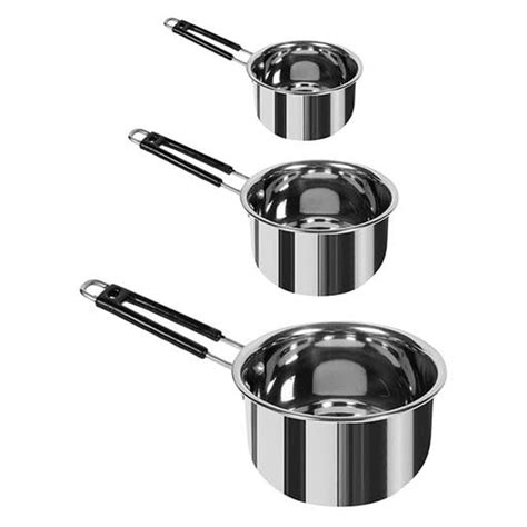 Buy Kuber Industries XtraDeluxe Set of 3 Stainless Steel Tea Making ...