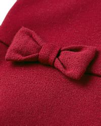 Girls Short Sleeve Bow Ponte Dress - All Dressed Up - RED | Gymboree