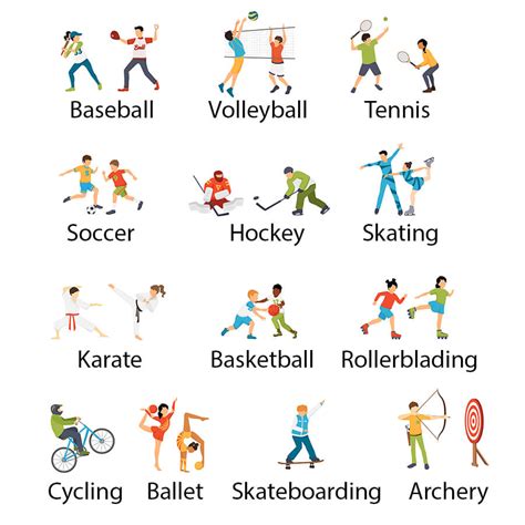 Sports Types 的图像结果