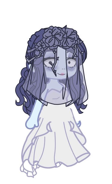 Image result for Emily From Corpse Bride Gacha Club