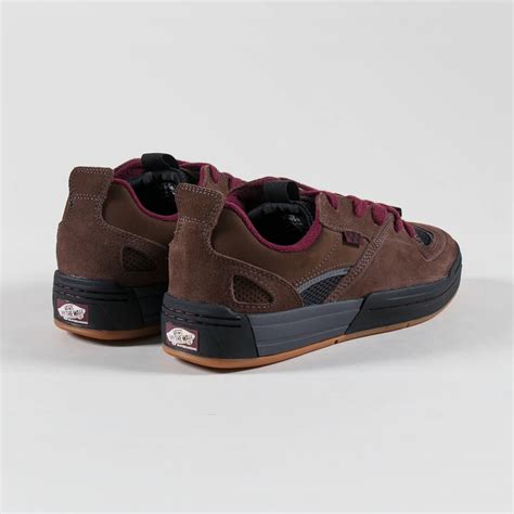 Vans Skateboarding Mixxa Shoes Trainers Brown Black