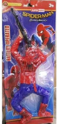 FineArts FINEARTSAJ Super Hero Spiderman Crawling Toy with Light and ...