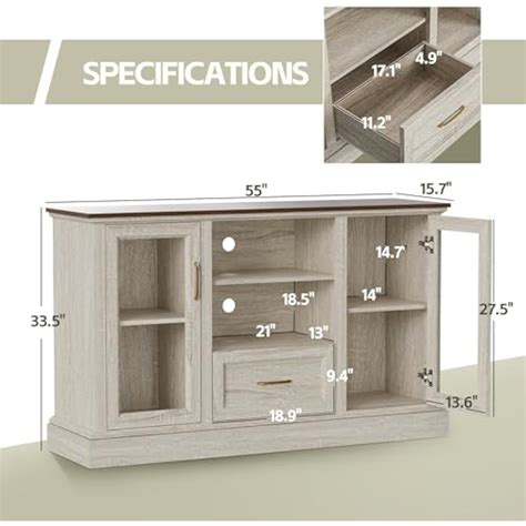 Redpick Farmhouse TV Stand for 65 Inch TV, Entertainment India | Ubuy