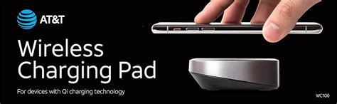 AT&T WC100 5W, Qi-Certified Wireless Charger (Black) : Amazon.in ...