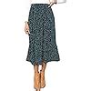 EXLURA Womens High Waist Polka Dot Pleated Skirt India | Ubuy