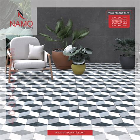 Intricate Patterned Ceramic Floor Tiles for Stylish Home Decor