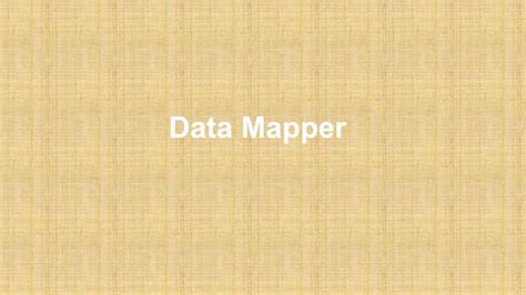 Image result for JavaScript DataMapper