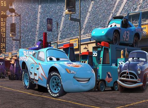 Lightning McQueen racing for Dinoco by AwesomeGameDude10 on DeviantArt