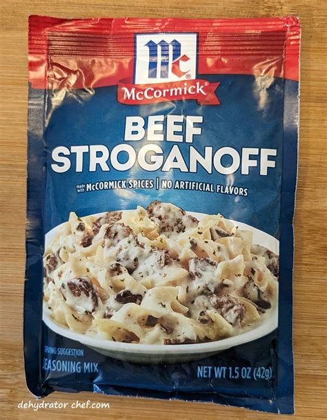 Dehydrated Beef Stroganoff – Making Dehydrated Meals for Camping ...