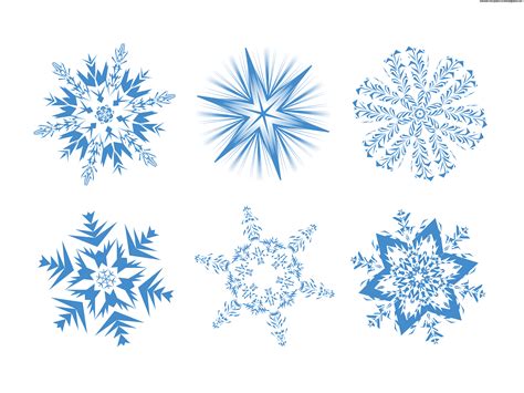 Snowflake Clipart | Clip art, Snowflake images, Snowflakes