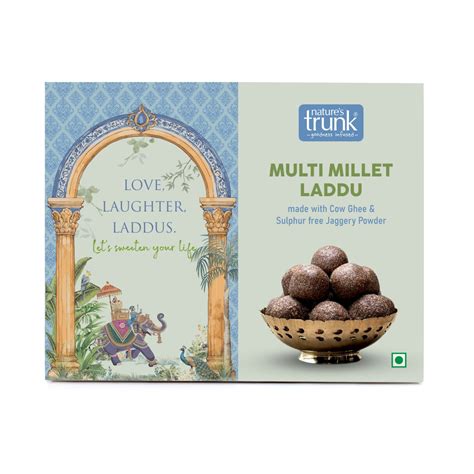 Multi-Millet Laddu – Nature's Trunk