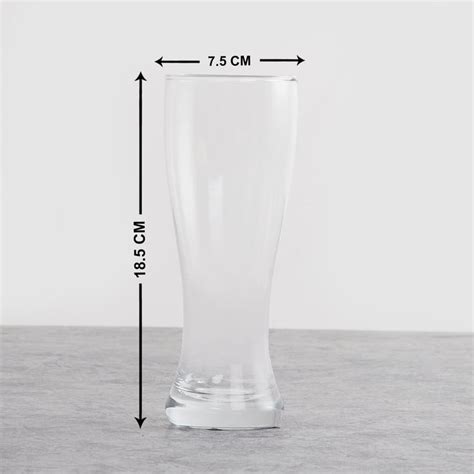 Buy Fiesta Transparent Glass Beer Pilsner - 420ml from Home Centre at ...