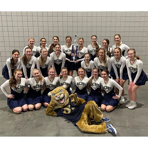 Alexander Central Cheer Team Places Third In State