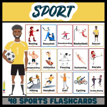 Sports Flash Cards 的图像结果