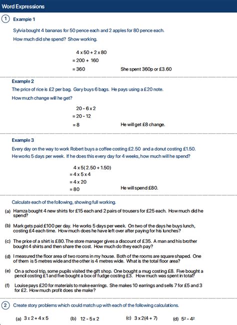 Image result for Practice Word Problems Order of Operations