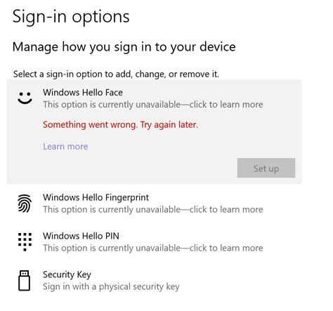 Image result for Fix Windows 10 Hello