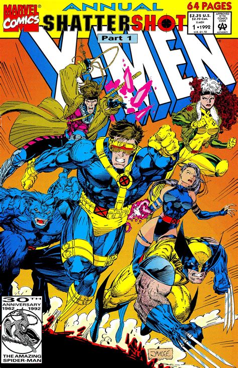 X-Men Annual #1 by Jim Lee. I actually have this issue Marvel Comics ...