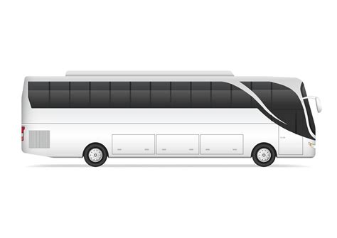 Image result for Bus Vector Art Side View