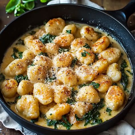 Easy Creamy Chicken Gnocchi Skillet Recipe - Quickie Recipe
