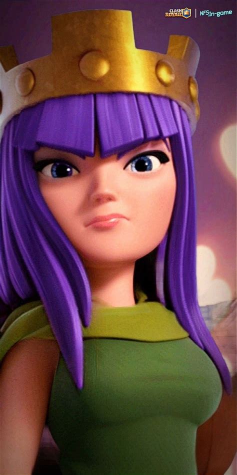 Clash Royale • Clash of Clans | Archer Queen | Phone Wallpaper [Close ...