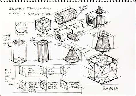 isometric drawing objects