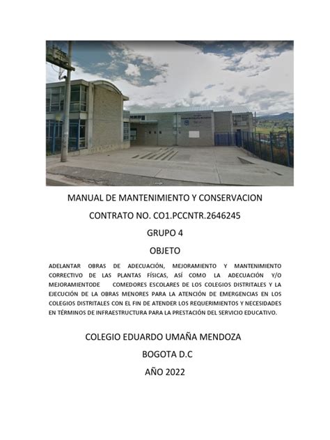 Entendiendo los manuales de mantenimiento